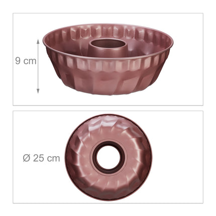 Cake form in rose wine