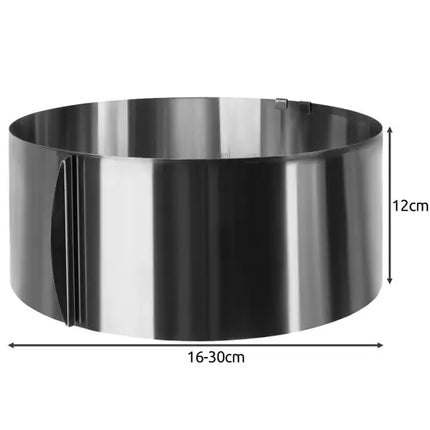 Cake mold/confectionery rim, 12 cm