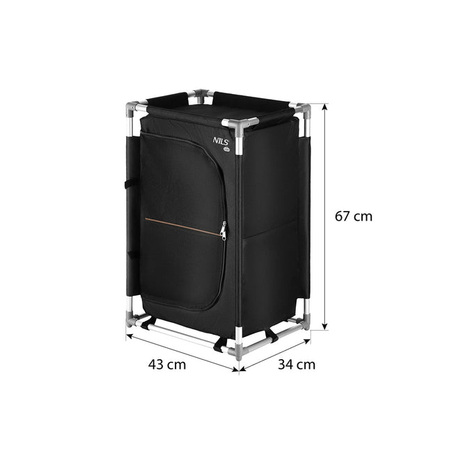 Campingkast, opvouwbare opbergruimte, lichtgewicht ontwerp