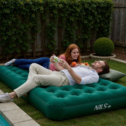 Camping Mattress 191x73x22 cm, Green