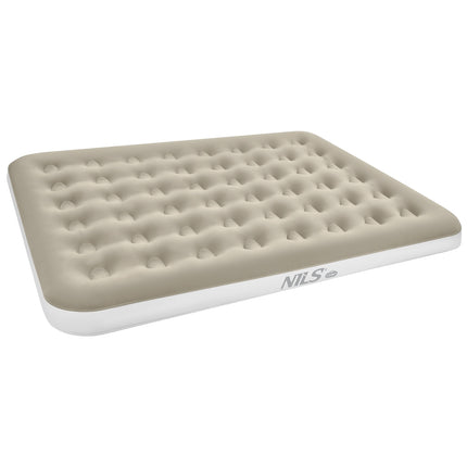Camping Mattress, 203x152x22 cm, Beige