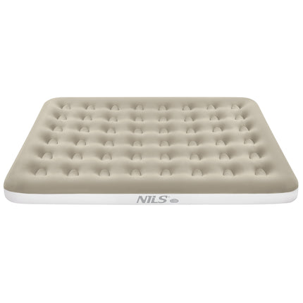 Camping Mattress, 203x152x22 cm, Beige