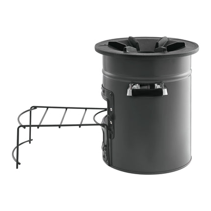 Camping Rocket Stove, Wood-Burning, Carry Bag, Steel