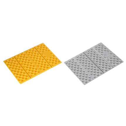 Camping Seating Mat, Aluminum Bolster, 40 cm, Yellow