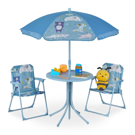 Camping Seating group for children with parasol