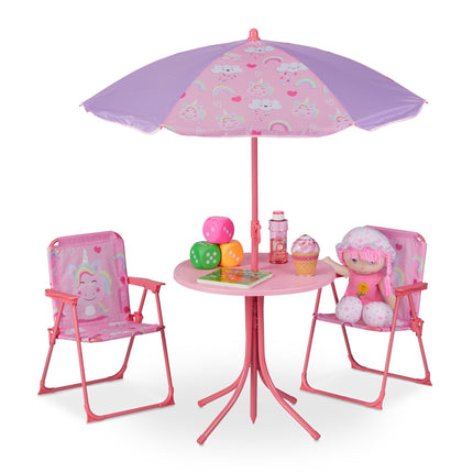 Camping Seating group for children with parasol