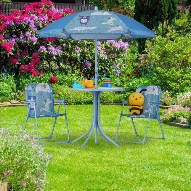 Camping Seating group for children with parasol