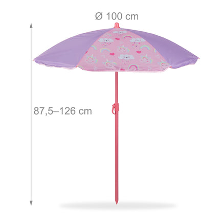 Camping Seating group for children with parasol