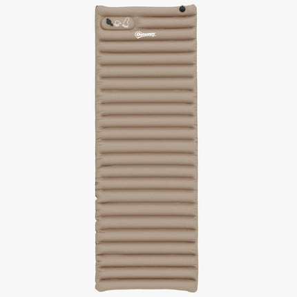 Camping Air Mattress With Foot Pump, Water Repellent, Khaki