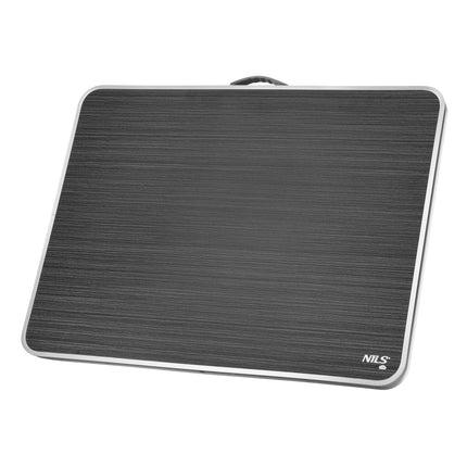 Camping Table 80x60x70 cm, Dark Grey, Portable