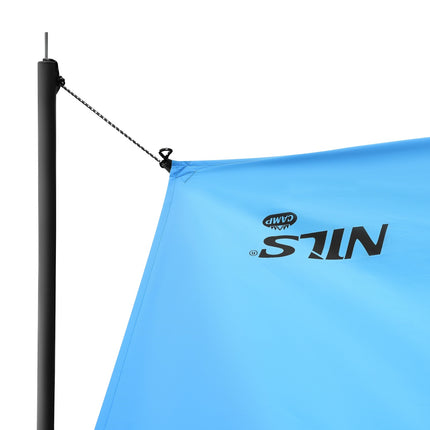 Camping Tarp 230x140 cm, Blue