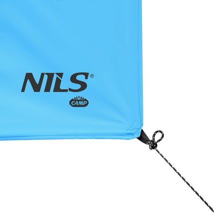 Camping Tarp 230x140 cm, Blue