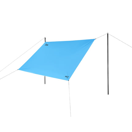 Camping Tarp 230x140 cm, Blue