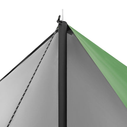 Camping Tarp 300x300 cm, Green, Waterproof