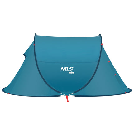 Camping Tent, Blue, 4-Person, Waterproof