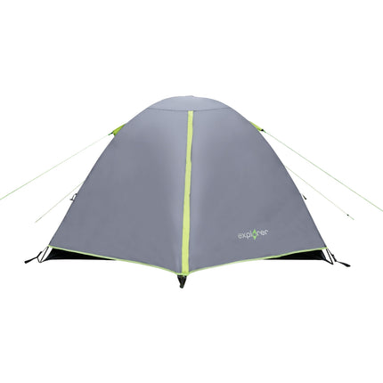 Camping Tent, Dark Gray, 4-Person, Waterproof