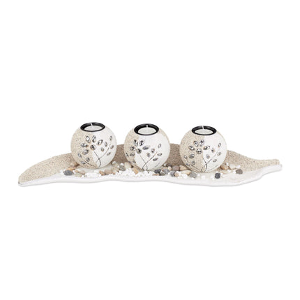 Candle holder with tealight holder