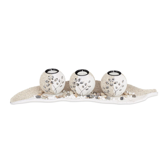 Candle holder with tealight holder