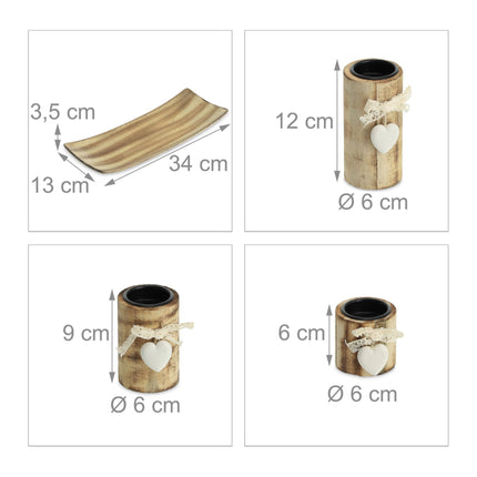 Candlestick for tealights