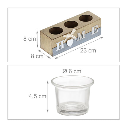 Candlestick for tealights