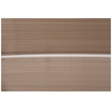 Outer door in polycarbonate weatherproof canopy, brown, 75x100cm