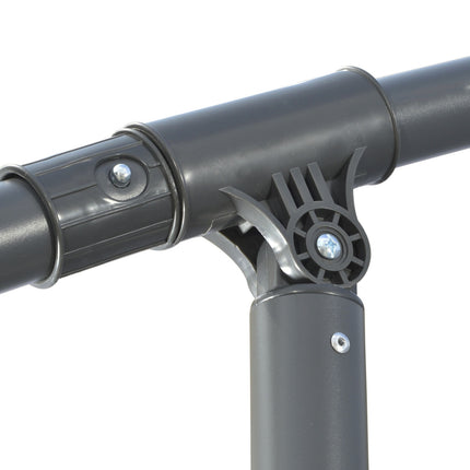 Cantilever Umbrella 2.92M steel, dark grey, wind resistant cover