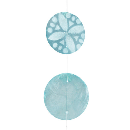 Capiz Shell Garlands, Set of 4 – Indoor/Outdoor Decor