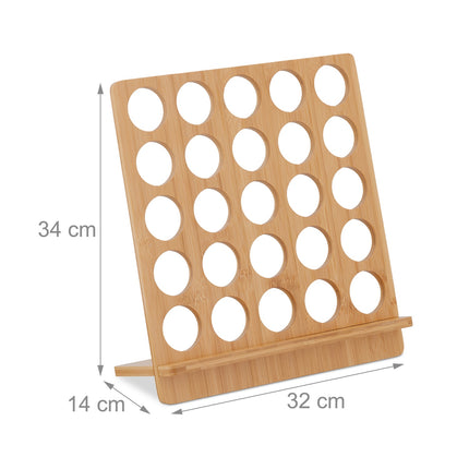 Capsule holder for 25 Dolce Gusto capsules