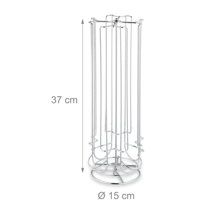 Capsule holder for 28 Dolce Gusto capsules
