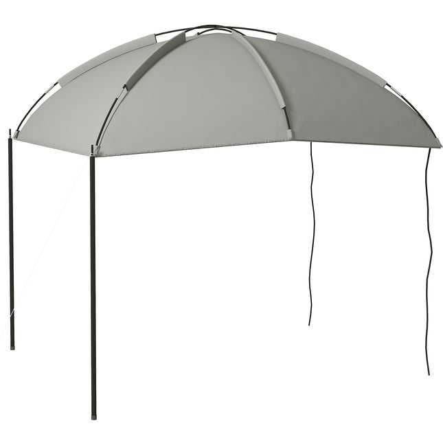 Autoluifel Waterdicht Autoluifel Tent Regenhoes Zonwering Lichtgewicht Draagbaar Voor Vrachtwagen Camper 2,9 X 2,8 X 2,3-2,6 M