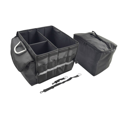 Car Boot Organizer with Insulated Cooler Bag