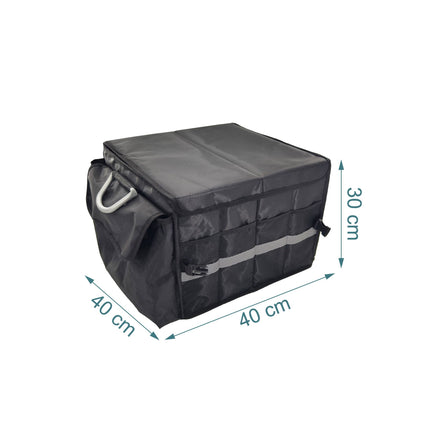 Car Boot Organizer with Insulated Cooler Bag