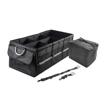 Car Boot Organizer with Insulated Cooler Bag