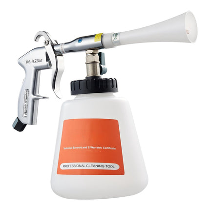 Car Cleaning Gun, 6–9.2 Bar, 1L Bottle, 2 Nozzles