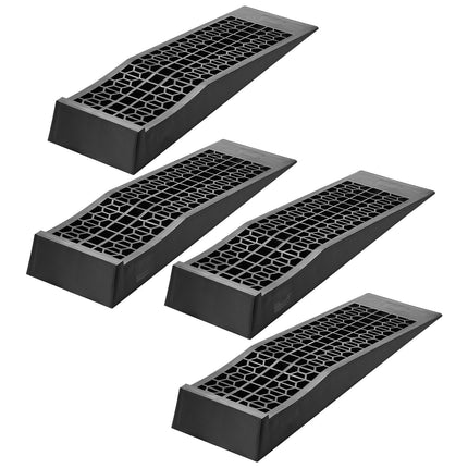 Car Service Ramps, 4-Pack 20,000 lb, 2.56 in Lift