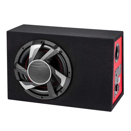 Car Subwoofer Kit, 12 Inch Powered Enclosure, 245W RMS