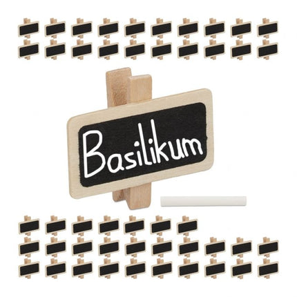 Cardboard clips for labeling