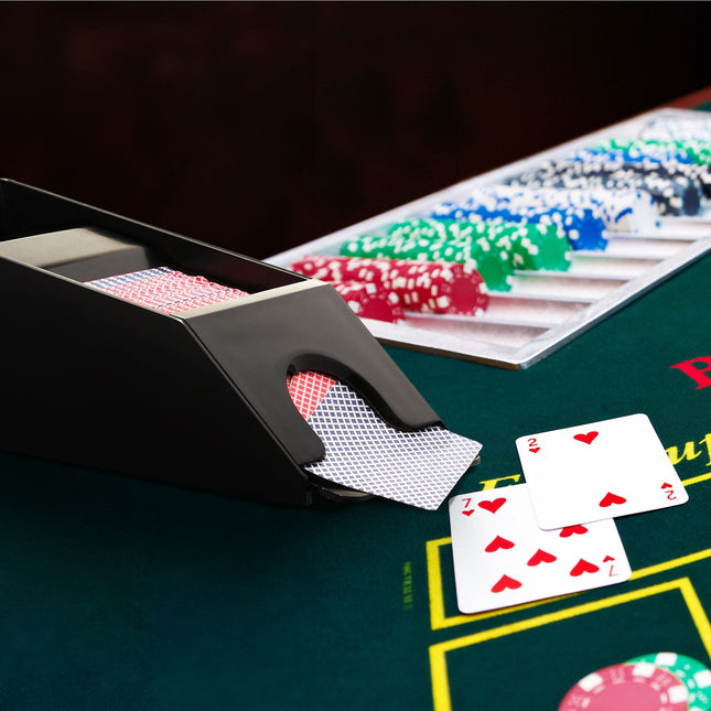 Card holder with 4 decks of cards