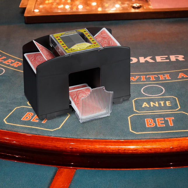 Card shuffler 4 decks
