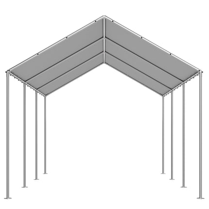 Carport Replacement Canopy 10x20 Ft, Waterproof UV, Grey