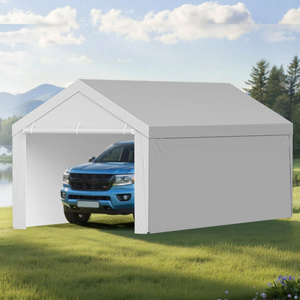 Carport Replacement Canopy Cover 12x20 Ft, Sidewalls