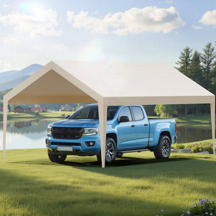 Carport Replacement Canopy Cover 12x20 ft, Waterproof, UV-Resistant