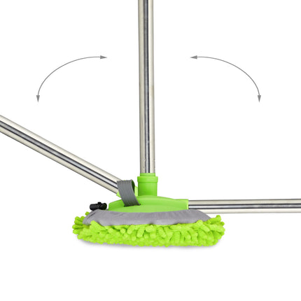 Car wash brush with telescopic handle