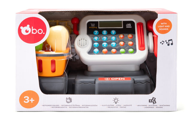 Cash Register with Lights, Sounds, and Realistic Functionality