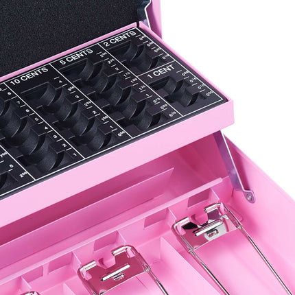 Cash drawer with combination