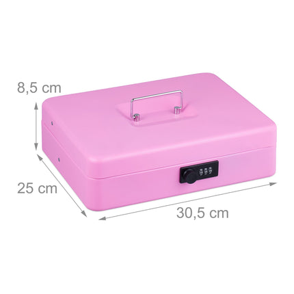 Cash drawer with combination