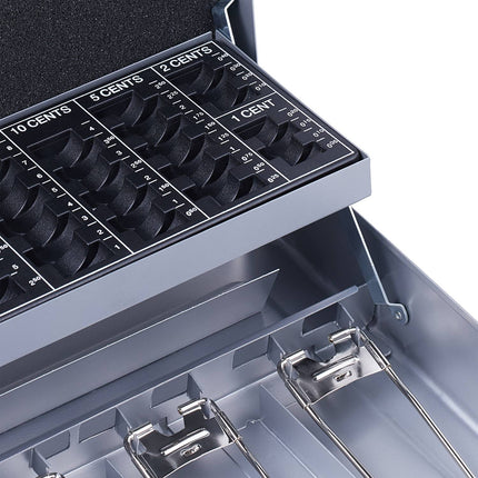 Cash drawer with combination