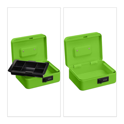 Cash drawer with combination lock