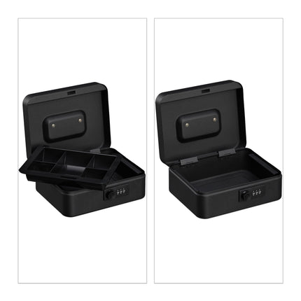 Cash drawer with combination lock