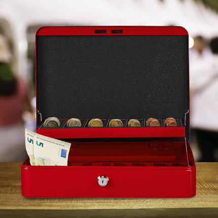 Cash drawer with lock